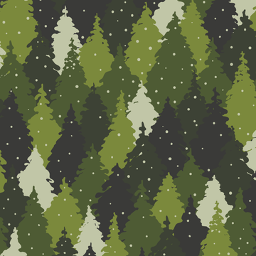 Green Camo Trees Collection