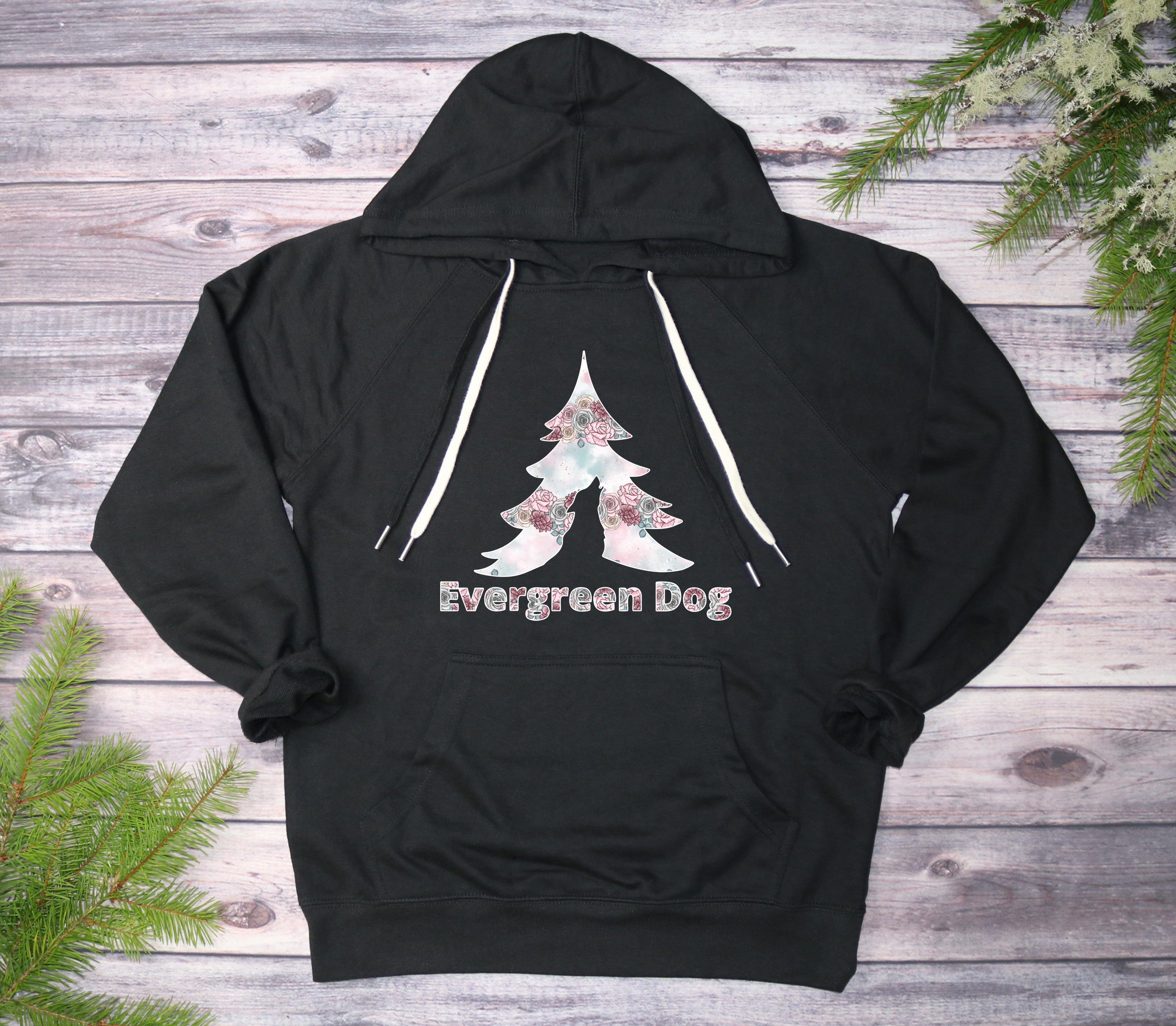 Blooming Elegance Lightweight Terry Pull-Over Hoodie