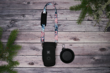 Cherry Blossom Dreams Crossbody Water Bottle Holder in Two Sizes