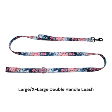 Cherry Blossom Dreams Double Handle Leash