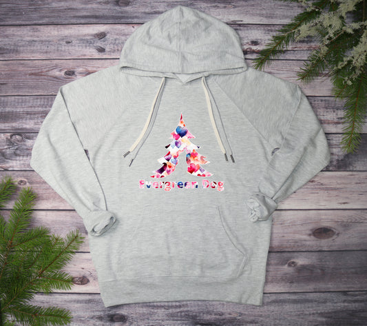 Dancing Hearts Lightweight Terry Pull-Over Hoodie