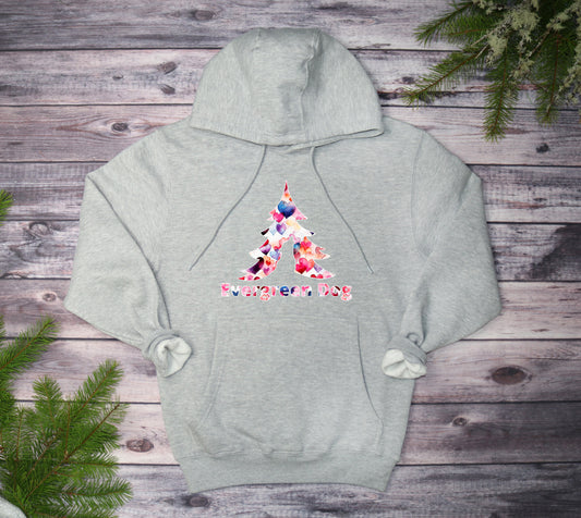 Dancing Hearts Midweight Pull-Over Hoodie