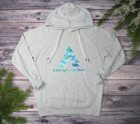 Foggy Morning Lightweight Terry Pull-Over Hoodie
