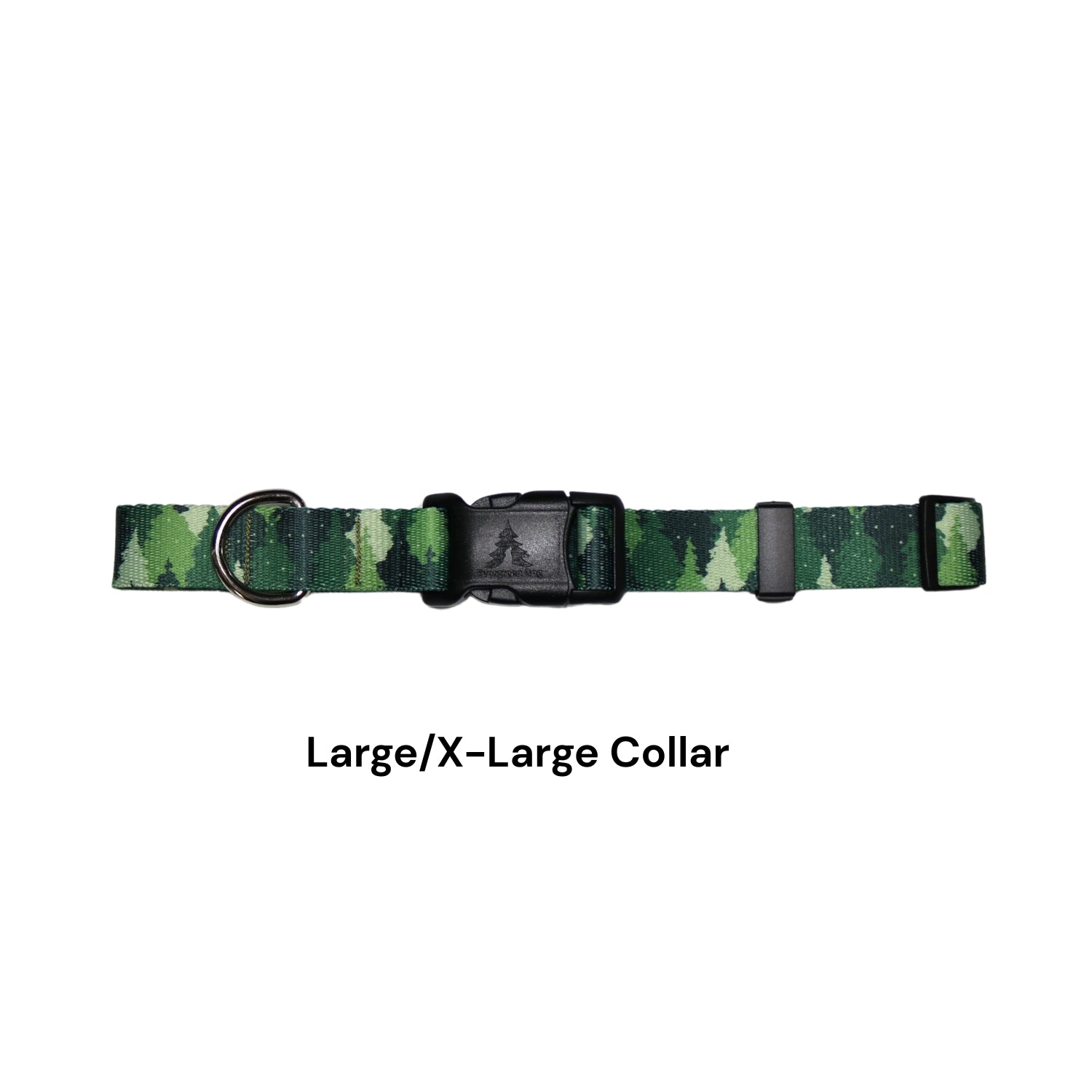 Camouflage-patterned dog collar 