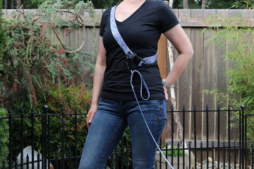 Pastel Storm Handsfree Leash Attachment