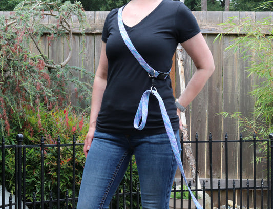 Pastel Storm Handsfree Leash Attachment