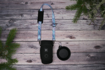 Pastel Storm Crossbody Water Bottle Holder