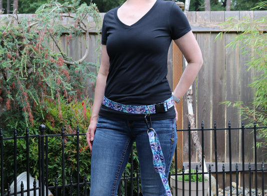 Peony Fantasy Handsfree Leash Attachment