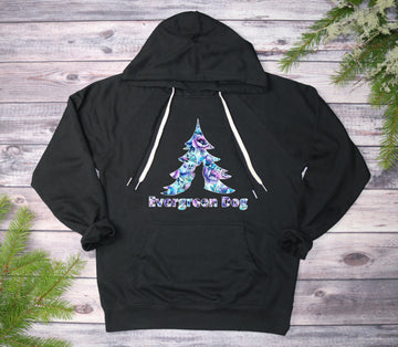 Peony Fantasy Lightweight Terry Pull-Over Hoodie