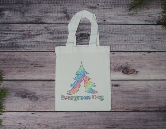 Rainbow Leopard Canvas Totes