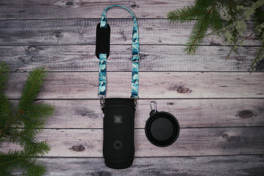 Sublime Waves Crossbody Water Bottle Holder