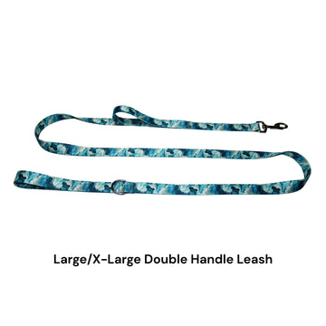 Sublime Waves Double Handle Leash