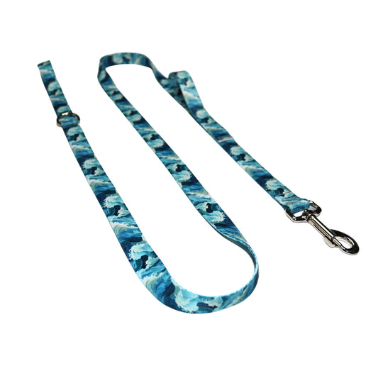 Sublime Waves Double Handle Leash