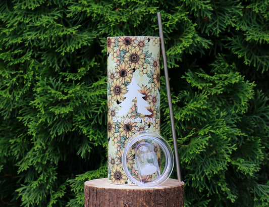 Sunflowers & Honey 20oz. Tumbler