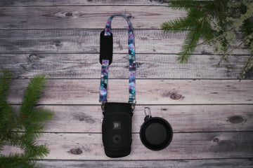Twilight Galaxy Crossbody Water Bottle Holder