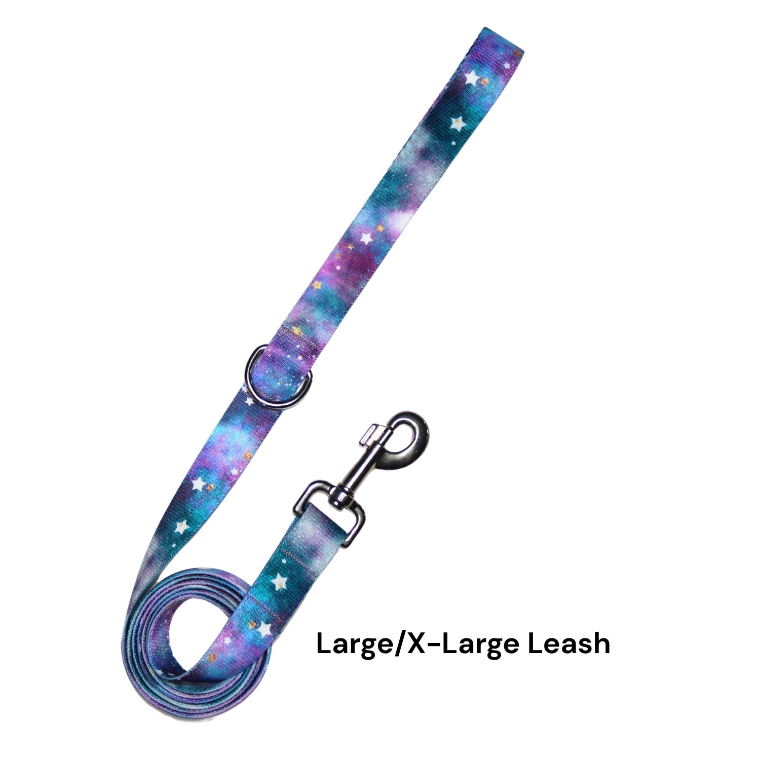Cosmic patterned dog leash 